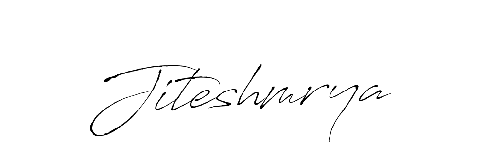 The best way (Antro_Vectra) to make a short signature is to pick only two or three words in your name. The name Jiteshmrya include a total of six letters. For converting this name. Jiteshmrya signature style 6 images and pictures png