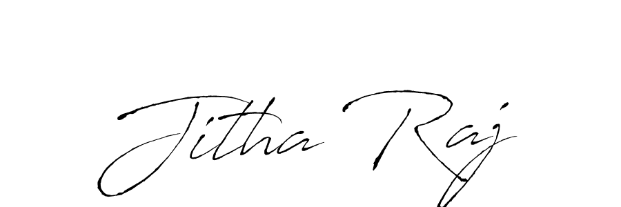 How to make Jitha Raj signature? Antro_Vectra is a professional autograph style. Create handwritten signature for Jitha Raj name. Jitha Raj signature style 6 images and pictures png