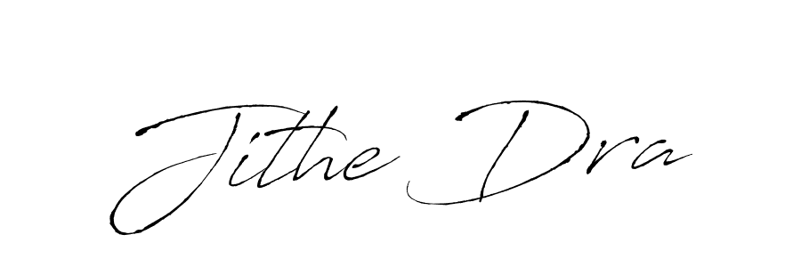 Make a beautiful signature design for name Jithe Dra. With this signature (Antro_Vectra) style, you can create a handwritten signature for free. Jithe Dra signature style 6 images and pictures png