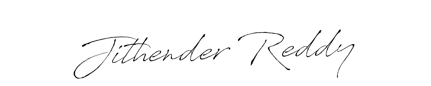 Also You can easily find your signature by using the search form. We will create Jithender Reddy name handwritten signature images for you free of cost using Antro_Vectra sign style. Jithender Reddy signature style 6 images and pictures png