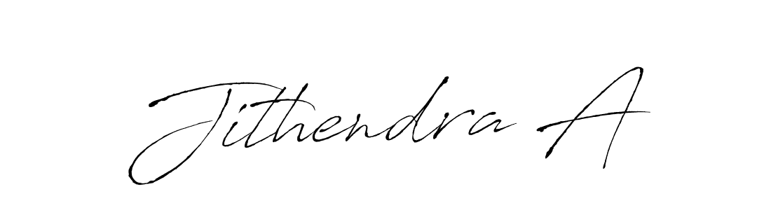 This is the best signature style for the Jithendra A name. Also you like these signature font (Antro_Vectra). Mix name signature. Jithendra A signature style 6 images and pictures png