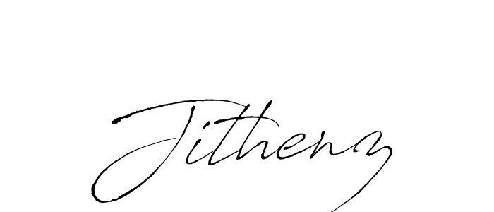 Design your own signature with our free online signature maker. With this signature software, you can create a handwritten (Antro_Vectra) signature for name Jithenz. Jithenz signature style 6 images and pictures png