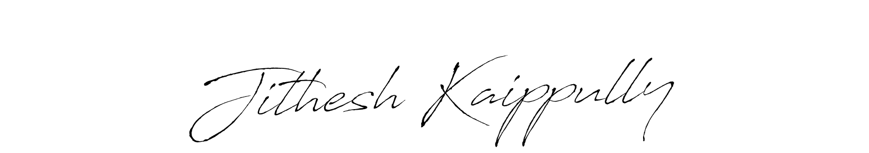 Also You can easily find your signature by using the search form. We will create Jithesh Kaippully name handwritten signature images for you free of cost using Antro_Vectra sign style. Jithesh Kaippully signature style 6 images and pictures png