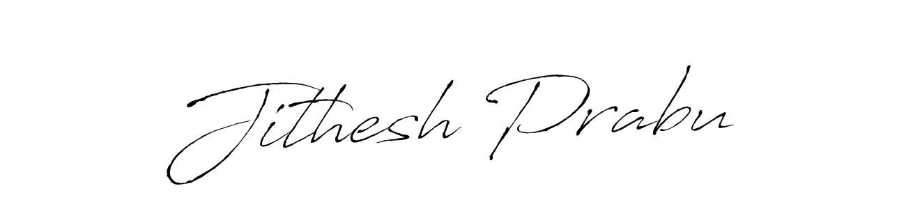 Antro_Vectra is a professional signature style that is perfect for those who want to add a touch of class to their signature. It is also a great choice for those who want to make their signature more unique. Get Jithesh Prabu name to fancy signature for free. Jithesh Prabu signature style 6 images and pictures png