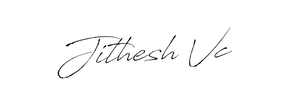 This is the best signature style for the Jithesh Vc name. Also you like these signature font (Antro_Vectra). Mix name signature. Jithesh Vc signature style 6 images and pictures png