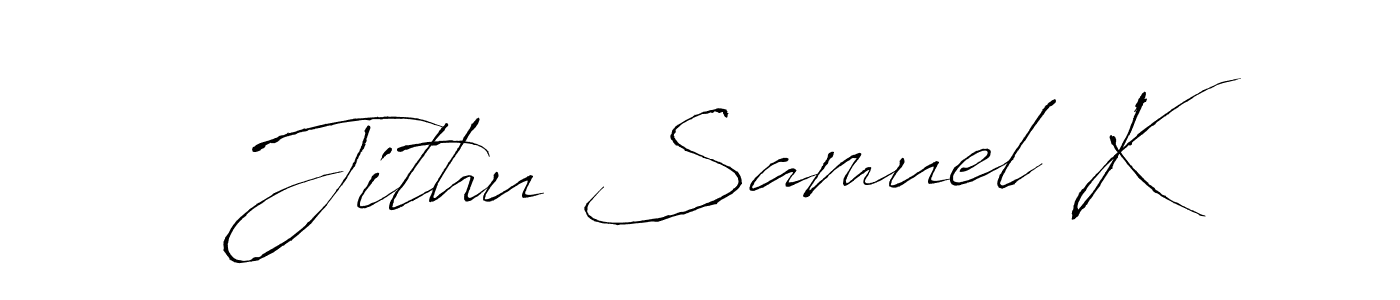 Best and Professional Signature Style for Jithu Samuel K. Antro_Vectra Best Signature Style Collection. Jithu Samuel K signature style 6 images and pictures png