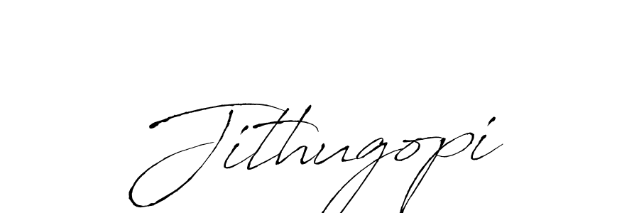 How to make Jithugopi signature? Antro_Vectra is a professional autograph style. Create handwritten signature for Jithugopi name. Jithugopi signature style 6 images and pictures png