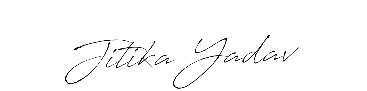 Here are the top 10 professional signature styles for the name Jitika Yadav. These are the best autograph styles you can use for your name. Jitika Yadav signature style 6 images and pictures png