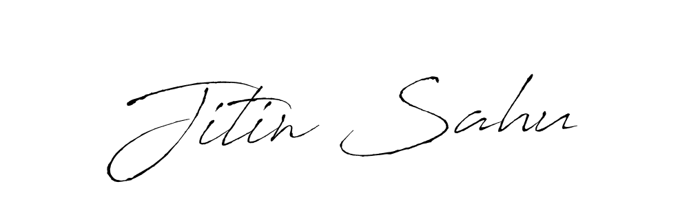 Use a signature maker to create a handwritten signature online. With this signature software, you can design (Antro_Vectra) your own signature for name Jitin Sahu. Jitin Sahu signature style 6 images and pictures png