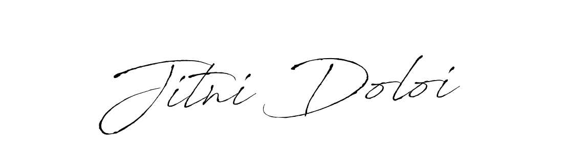 Use a signature maker to create a handwritten signature online. With this signature software, you can design (Antro_Vectra) your own signature for name Jitni Doloi. Jitni Doloi signature style 6 images and pictures png