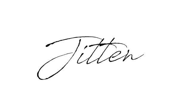 It looks lik you need a new signature style for name Jitten. Design unique handwritten (Antro_Vectra) signature with our free signature maker in just a few clicks. Jitten signature style 6 images and pictures png