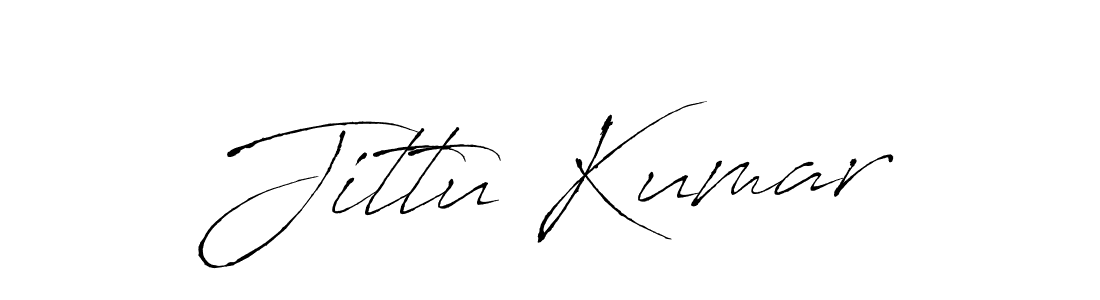 Jittu Kumar stylish signature style. Best Handwritten Sign (Antro_Vectra) for my name. Handwritten Signature Collection Ideas for my name Jittu Kumar. Jittu Kumar signature style 6 images and pictures png