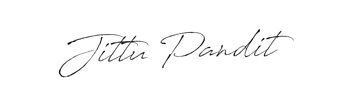 if you are searching for the best signature style for your name Jittu Pandit. so please give up your signature search. here we have designed multiple signature styles  using Antro_Vectra. Jittu Pandit signature style 6 images and pictures png