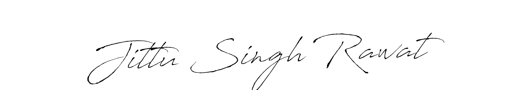You should practise on your own different ways (Antro_Vectra) to write your name (Jittu Singh Rawat) in signature. don't let someone else do it for you. Jittu Singh Rawat signature style 6 images and pictures png