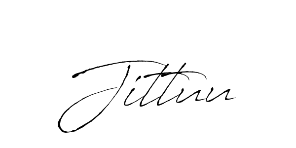 Create a beautiful signature design for name Jittuu. With this signature (Antro_Vectra) fonts, you can make a handwritten signature for free. Jittuu signature style 6 images and pictures png