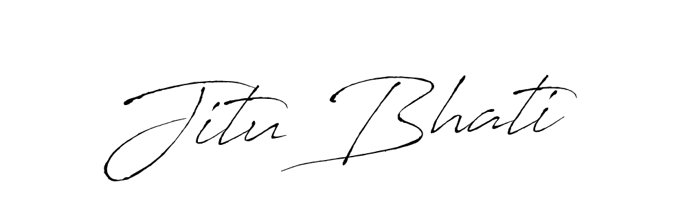 You can use this online signature creator to create a handwritten signature for the name Jitu Bhati. This is the best online autograph maker. Jitu Bhati signature style 6 images and pictures png