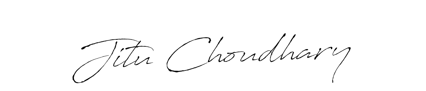 It looks lik you need a new signature style for name Jitu Choudhary. Design unique handwritten (Antro_Vectra) signature with our free signature maker in just a few clicks. Jitu Choudhary signature style 6 images and pictures png