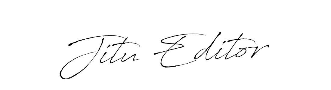 It looks lik you need a new signature style for name Jitu Editor. Design unique handwritten (Antro_Vectra) signature with our free signature maker in just a few clicks. Jitu Editor signature style 6 images and pictures png