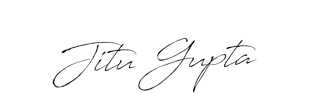 Make a beautiful signature design for name Jitu Gupta. Use this online signature maker to create a handwritten signature for free. Jitu Gupta signature style 6 images and pictures png