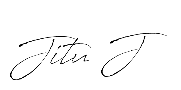 The best way (Antro_Vectra) to make a short signature is to pick only two or three words in your name. The name Jitu J include a total of six letters. For converting this name. Jitu J signature style 6 images and pictures png