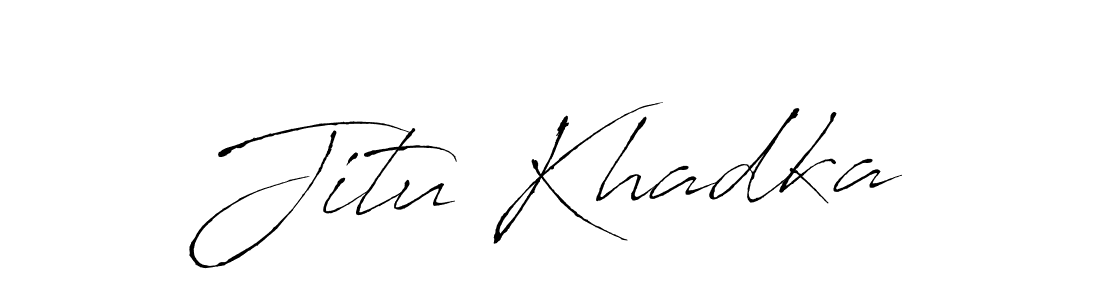 It looks lik you need a new signature style for name Jitu Khadka. Design unique handwritten (Antro_Vectra) signature with our free signature maker in just a few clicks. Jitu Khadka signature style 6 images and pictures png