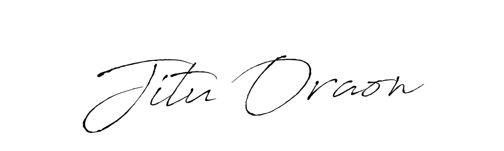 This is the best signature style for the Jitu Oraon name. Also you like these signature font (Antro_Vectra). Mix name signature. Jitu Oraon signature style 6 images and pictures png