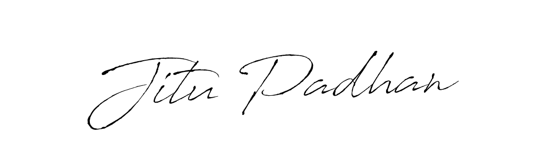 You should practise on your own different ways (Antro_Vectra) to write your name (Jitu Padhan) in signature. don't let someone else do it for you. Jitu Padhan signature style 6 images and pictures png