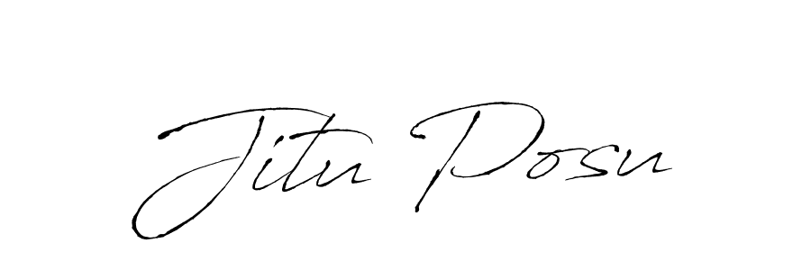 if you are searching for the best signature style for your name Jitu Posu. so please give up your signature search. here we have designed multiple signature styles  using Antro_Vectra. Jitu Posu signature style 6 images and pictures png