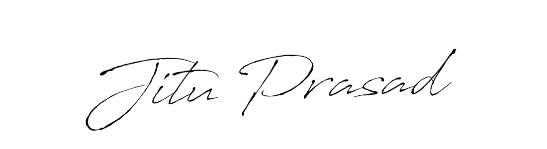 Use a signature maker to create a handwritten signature online. With this signature software, you can design (Antro_Vectra) your own signature for name Jitu Prasad. Jitu Prasad signature style 6 images and pictures png