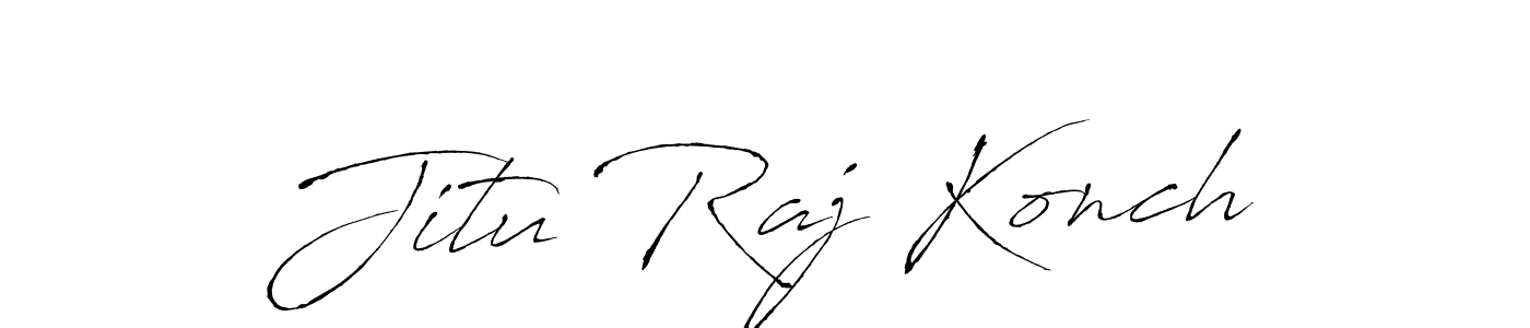 Make a beautiful signature design for name Jitu Raj Konch. Use this online signature maker to create a handwritten signature for free. Jitu Raj Konch signature style 6 images and pictures png