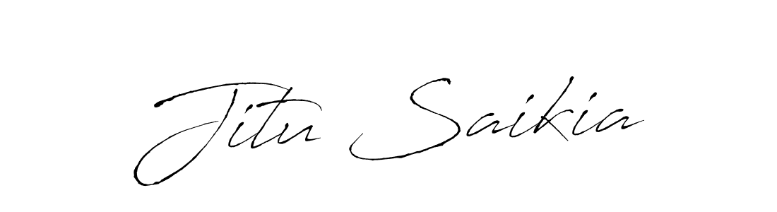 You should practise on your own different ways (Antro_Vectra) to write your name (Jitu Saikia) in signature. don't let someone else do it for you. Jitu Saikia signature style 6 images and pictures png