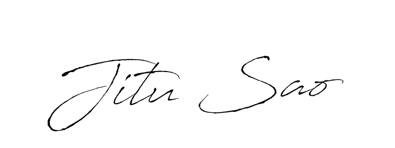 Here are the top 10 professional signature styles for the name Jitu Sao. These are the best autograph styles you can use for your name. Jitu Sao signature style 6 images and pictures png