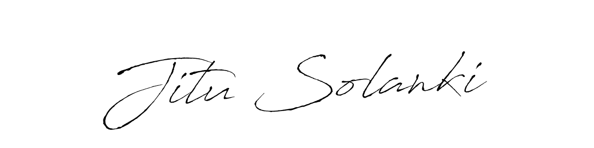 Make a beautiful signature design for name Jitu Solanki. Use this online signature maker to create a handwritten signature for free. Jitu Solanki signature style 6 images and pictures png