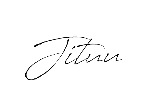 Once you've used our free online signature maker to create your best signature Antro_Vectra style, it's time to enjoy all of the benefits that Jituu name signing documents. Jituu signature style 6 images and pictures png
