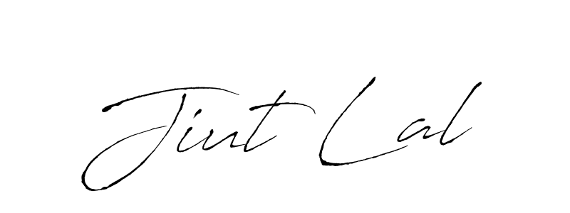 Make a beautiful signature design for name Jiut Lal. Use this online signature maker to create a handwritten signature for free. Jiut Lal signature style 6 images and pictures png