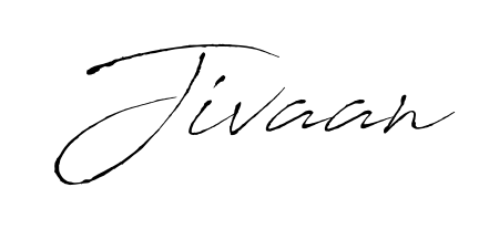 Enhance your business communications with Jivaan signature in Antro_Vectra lettering. Clean, modern, and universally compatible. Jivaan signature style 6 images and pictures png