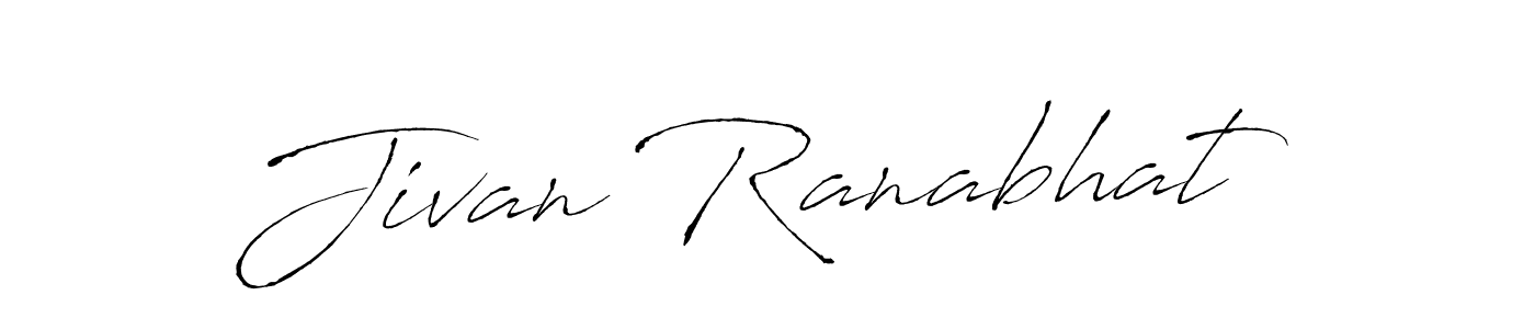 Design your own signature with our free online signature maker. With this signature software, you can create a handwritten (Antro_Vectra) signature for name Jivan Ranabhat. Jivan Ranabhat signature style 6 images and pictures png