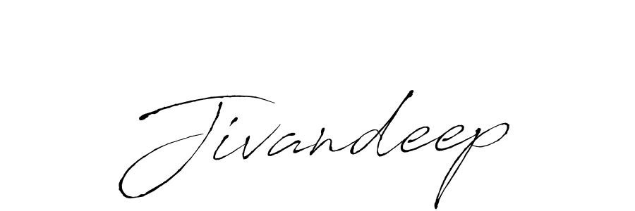 Create a beautiful signature design for name Jivandeep. With this signature (Antro_Vectra) fonts, you can make a handwritten signature for free. Jivandeep signature style 6 images and pictures png