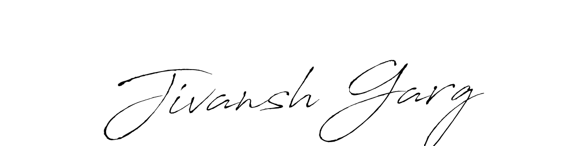 Antro_Vectra is a professional signature style that is perfect for those who want to add a touch of class to their signature. It is also a great choice for those who want to make their signature more unique. Get Jivansh Garg name to fancy signature for free. Jivansh Garg signature style 6 images and pictures png