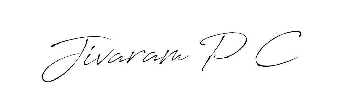 Also we have Jivaram P C name is the best signature style. Create professional handwritten signature collection using Antro_Vectra autograph style. Jivaram P C signature style 6 images and pictures png