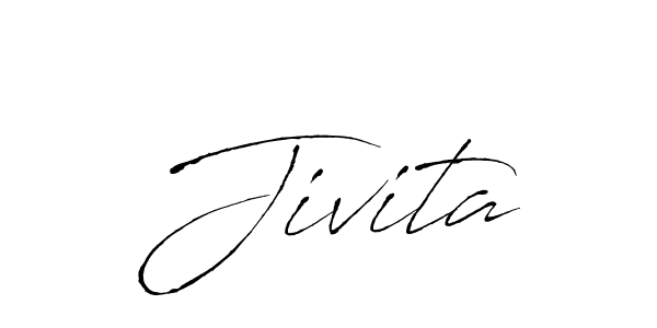 Antro_Vectra is a professional signature style that is perfect for those who want to add a touch of class to their signature. It is also a great choice for those who want to make their signature more unique. Get Jivita name to fancy signature for free. Jivita signature style 6 images and pictures png