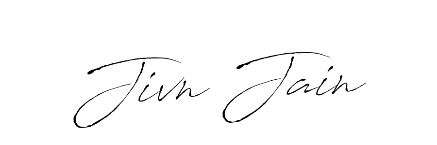 How to make Jivn Jain signature? Antro_Vectra is a professional autograph style. Create handwritten signature for Jivn Jain name. Jivn Jain signature style 6 images and pictures png