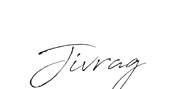 How to make Jivrag signature? Antro_Vectra is a professional autograph style. Create handwritten signature for Jivrag name. Jivrag signature style 6 images and pictures png