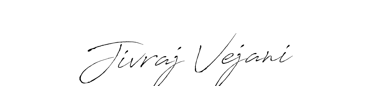 You should practise on your own different ways (Antro_Vectra) to write your name (Jivraj Vejani) in signature. don't let someone else do it for you. Jivraj Vejani signature style 6 images and pictures png