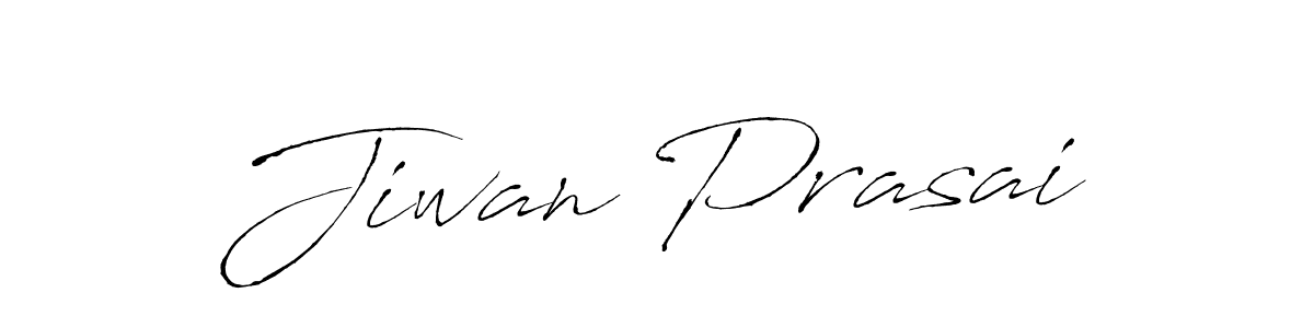 This is the best signature style for the Jiwan Prasai name. Also you like these signature font (Antro_Vectra). Mix name signature. Jiwan Prasai signature style 6 images and pictures png