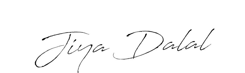 How to make Jiya Dalal signature? Antro_Vectra is a professional autograph style. Create handwritten signature for Jiya Dalal name. Jiya Dalal signature style 6 images and pictures png