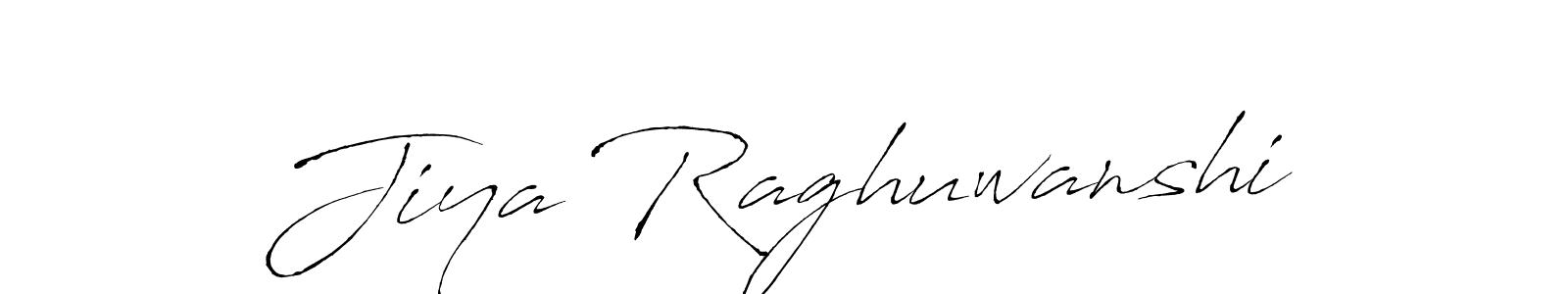 Similarly Antro_Vectra is the best handwritten signature design. Signature creator online .You can use it as an online autograph creator for name Jiya Raghuwanshi. Jiya Raghuwanshi signature style 6 images and pictures png