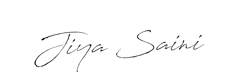 Similarly Antro_Vectra is the best handwritten signature design. Signature creator online .You can use it as an online autograph creator for name Jiya Saini. Jiya Saini signature style 6 images and pictures png