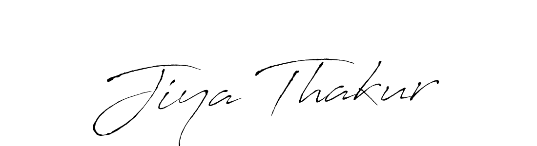 Use a signature maker to create a handwritten signature online. With this signature software, you can design (Antro_Vectra) your own signature for name Jiya Thakur. Jiya Thakur signature style 6 images and pictures png