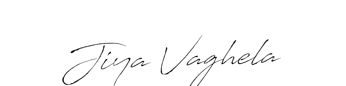 It looks lik you need a new signature style for name Jiya Vaghela. Design unique handwritten (Antro_Vectra) signature with our free signature maker in just a few clicks. Jiya Vaghela signature style 6 images and pictures png